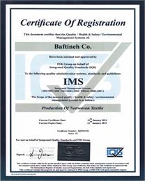 Baftineh IMS Certificate